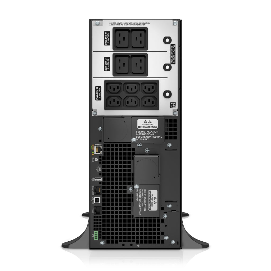 APC Smart-UPS On-Line sistema de alimentación ininterrumpida (UPS) Doble conversión (en línea) 6 kVA 6000 W 10 salidas AC (8)