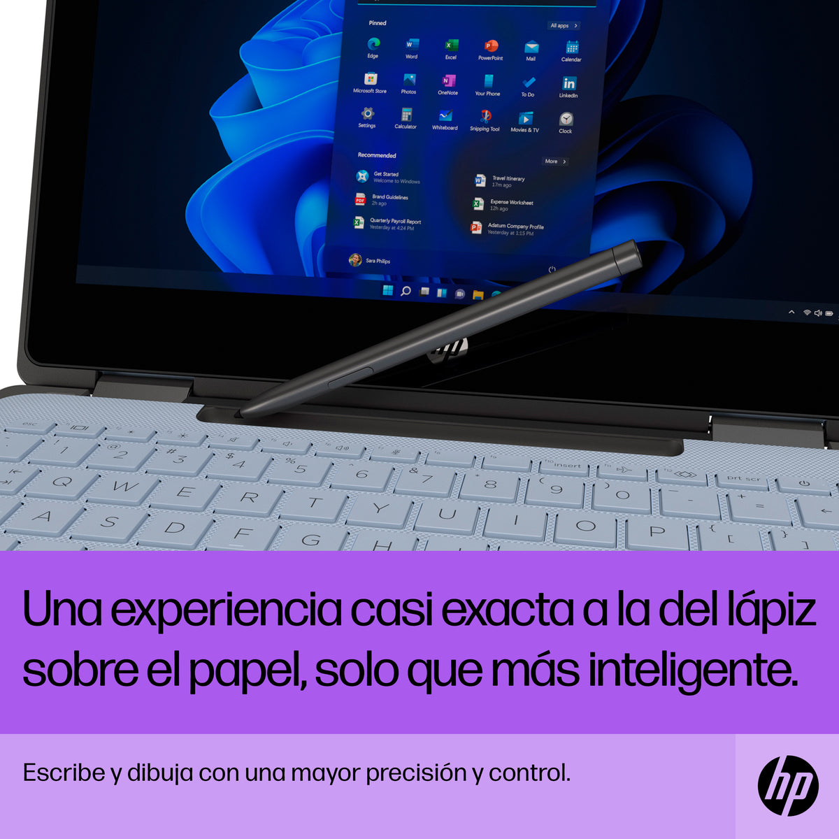 HP Slim RECHBL Pen lápiz digital 13,9 g Gris (7)