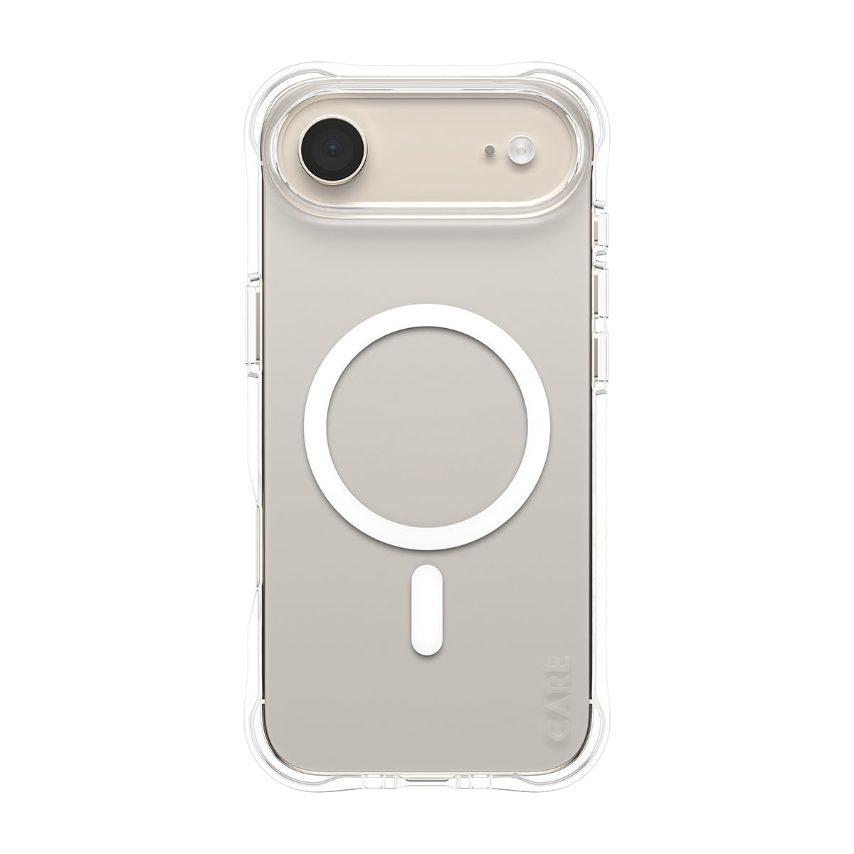 PanzerGlass CARE™ by ® Funda Samba Transparente con MagSafe Blanco iPhone Air