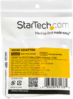 Startech HDMIDVIFM - DVI-D Macho, HDMI Hembra, Conversor de Vídeo, Negro (3)