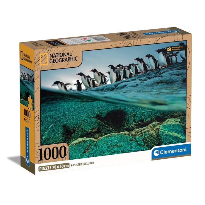 Clementoni Penguins Puzzle rompecabezas 1000 pieza(s) Animales