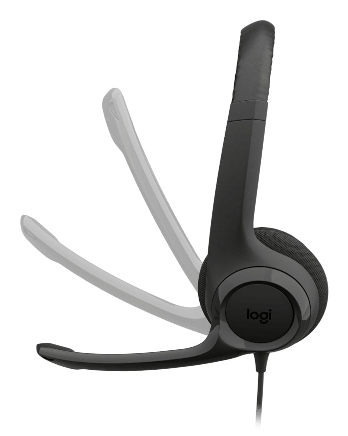 Logitech H390 Alámbrico Diadema Llamadas/Música USB Tipo C Negro (5)