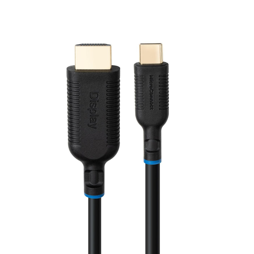 Microconnect MC-USBCHDMI2 adaptador de cable de vídeo 2 m USB Tipo C HDMI Negro (4)