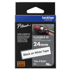 Brother TZE-FX251 cinta para impresora de etiquetas Negro sobre blanco (5)