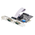 StarTech.com 2S232422485-PC-CARD tarjeta y adaptador de interfaz Interno