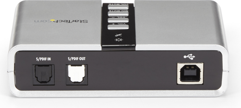 Startech ICUSBAUDIO7D - USB B, Mini-Jack, Tarjeta de sonido, 48 kHz, 7.1 (2)