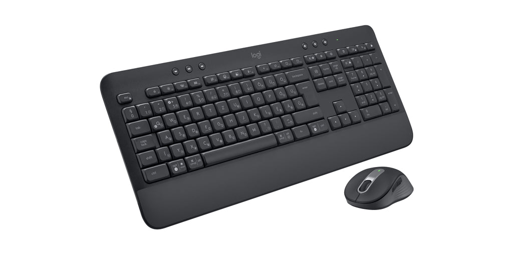 Logitech Signature MK650 Combo for Business teclado Ratón incluido Oficina Bluetooth QWERTZ Húngaro Grafito (8)