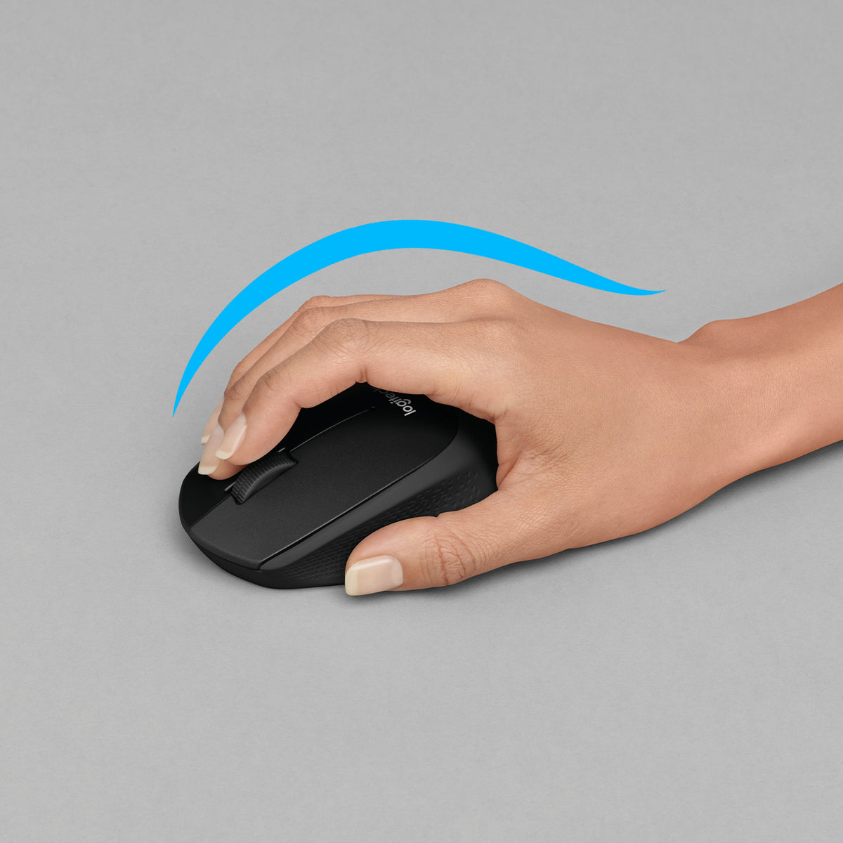 Logitech M330 Silent Plus ratón Oficina Mano derecha RF inalámbrico Óptico 1000 DPI (4)