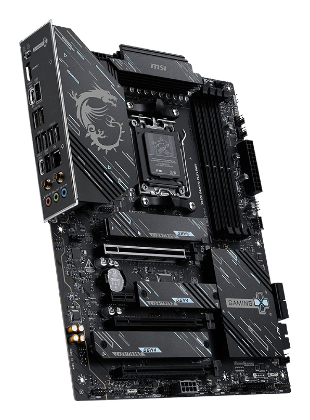 MSI X870E GAMING PLUS WIFI placa base AMD X870E Zócalo AM5 ATX (4)