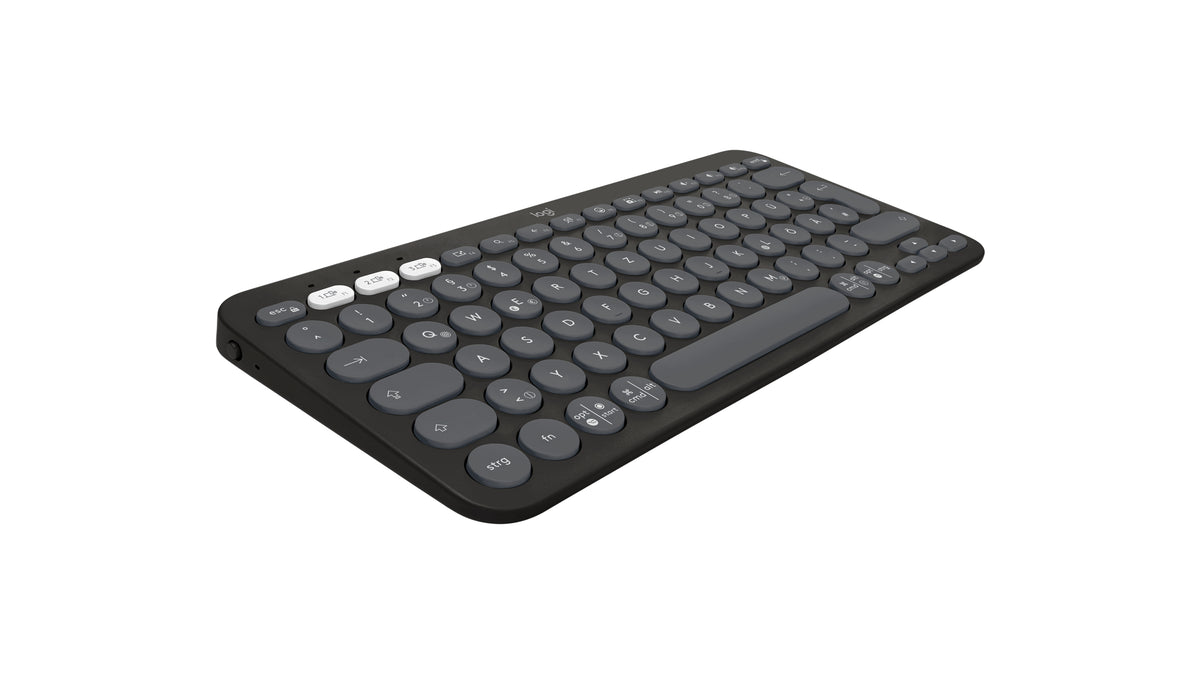 Logitech Pebble 2 Combo teclado Ratón incluido Universal RF Wireless + Bluetooth QWERTZ Alemán Grafito (4)