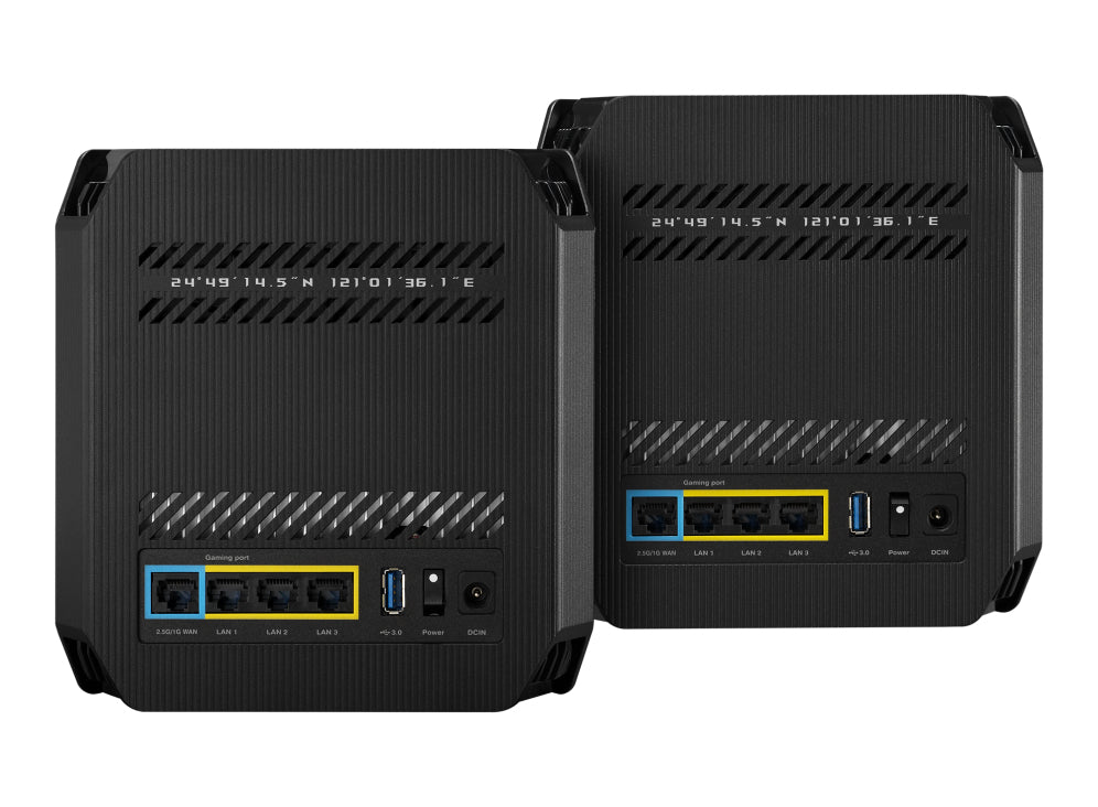 ROG Rapture GT6 (Negro, paquete de 2) IG-WLAN AP/ROUTER