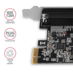 Axagon PCEA-P1N tarjeta y adaptador de interfaz Interno Paralelo (4)