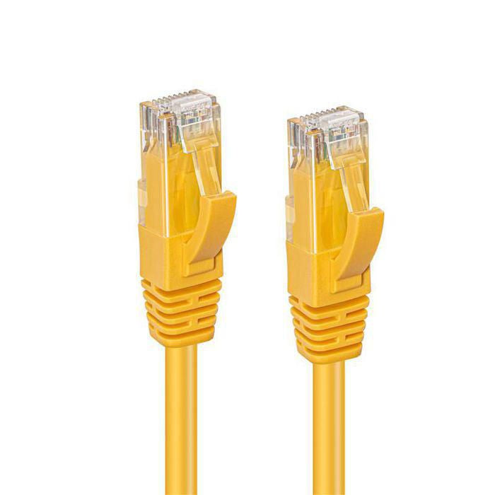 Microconnect UTP503Y cable de red Amarillo 3 m Cat5e U/UTP (UTP) Alrededor (3)