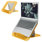 Leitz Ergo Cosy Soporte para ordenador portátil Amarillo 43,2 cm (17")