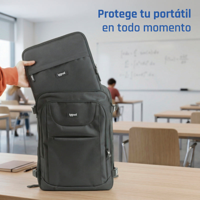 iggual Voyage Pro Tech 43,2 cm (17") Negro (7)
