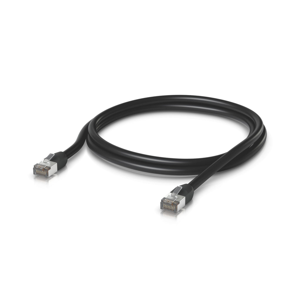 Ubiquiti UISP Cable de interconexión, RJ-45 (UACC-CABLE-PATCH-OUTDOOR-1M-BK)