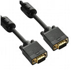 Nilox Cavo Monitor 3 metri S-VGA 15HDM/ 15HDM 6 pezzi cable VGA 3 m VGA (D-Sub) Negro