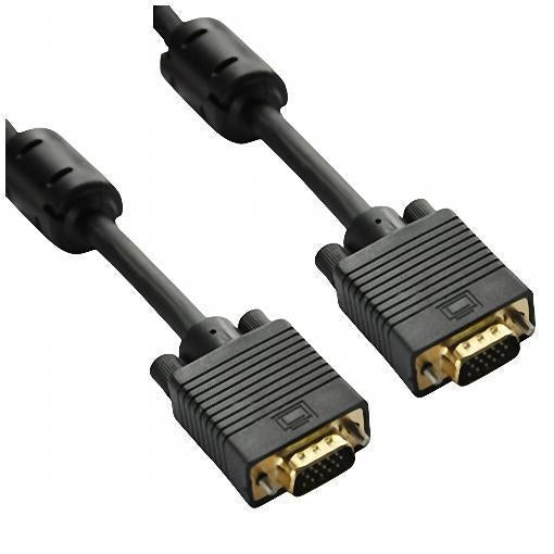 Nilox Cavo Monitor 3 metri S-VGA 15HDM/ 15HDM 6 pezzi cable VGA 3 m VGA (D-Sub) Negro
