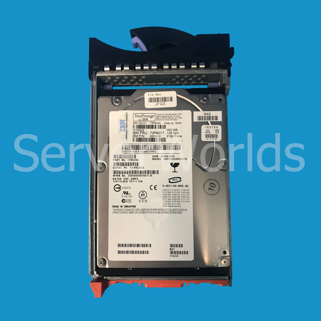 Lenovo 300GB Fibre Channel hard 73P8017