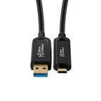 Microconnect MC-USB3.2CA15OP cable USB USB 3.2 Gen 2 (3.1 Gen 2) 15 m USB A USB C Negro (3)