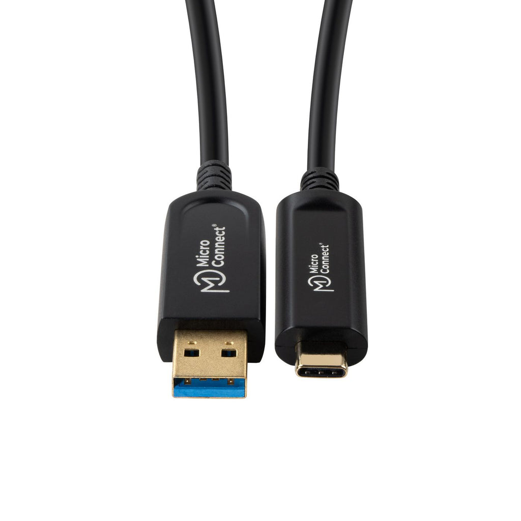 Microconnect MC-USB3.2CA25OP cable USB USB 3.2 Gen 2 (3.1 Gen 2) 25 m USB A USB C Negro (3)
