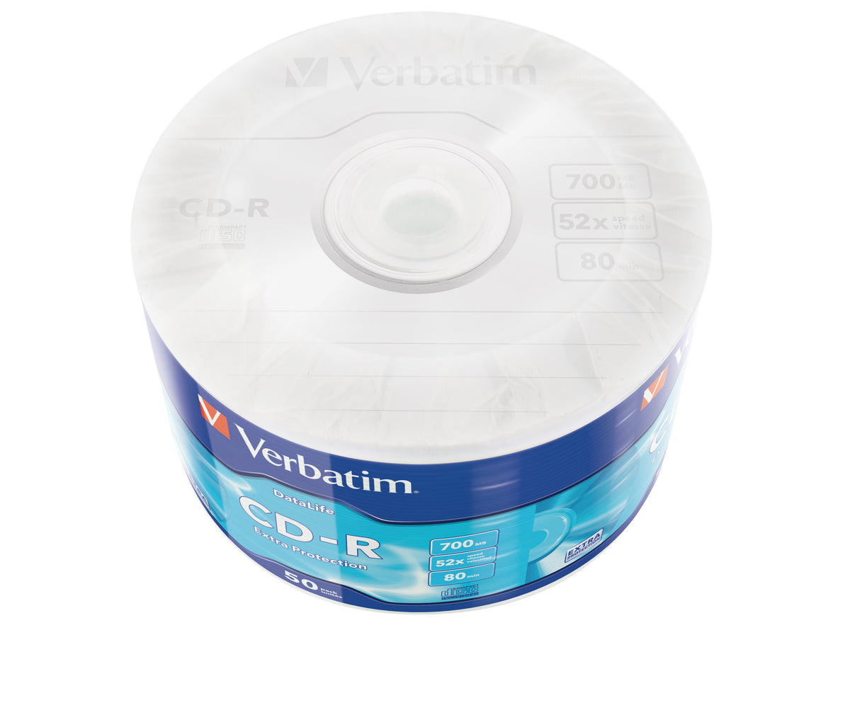 Verbatim CD-R Extra Protection 700 MB 52x 50 pieza(s) (4)