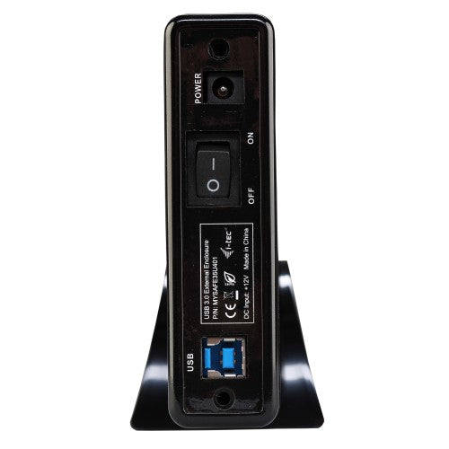 i-tec MYSAFE35U401 caja para disco duro externo Caja de disco duro (HDD) Negro