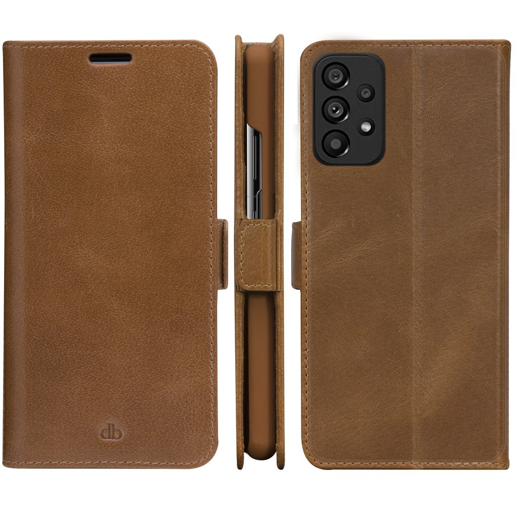 dbramante1928 Copenhagen Slim funda para teléfono móvil 16,5 cm (6.5") Folio Marrón (3)