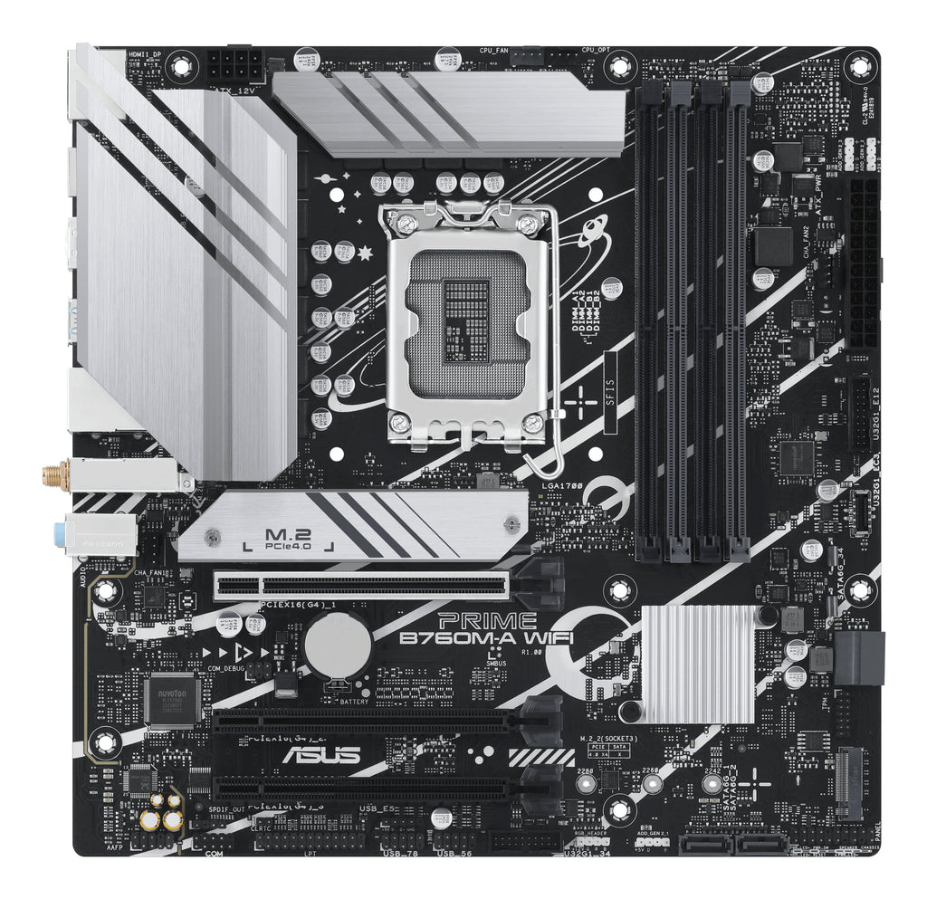 ASUS PRIME B760M-A WIFI placa base Intel B760 LGA 1700 micro ATX (2)