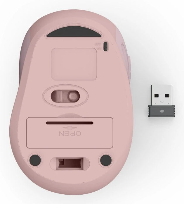 Hama WM-400 ratón Oficina Mano derecha RF inalámbrico Óptico 1600 DPI (7)