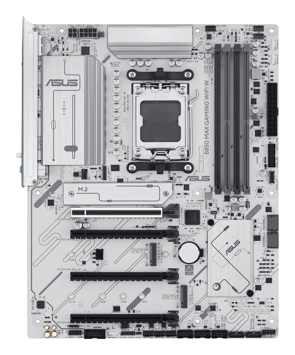 ASUS B850 MAX GAMING WIFI W AMD B850 Zócalo AM5 ATX (3)