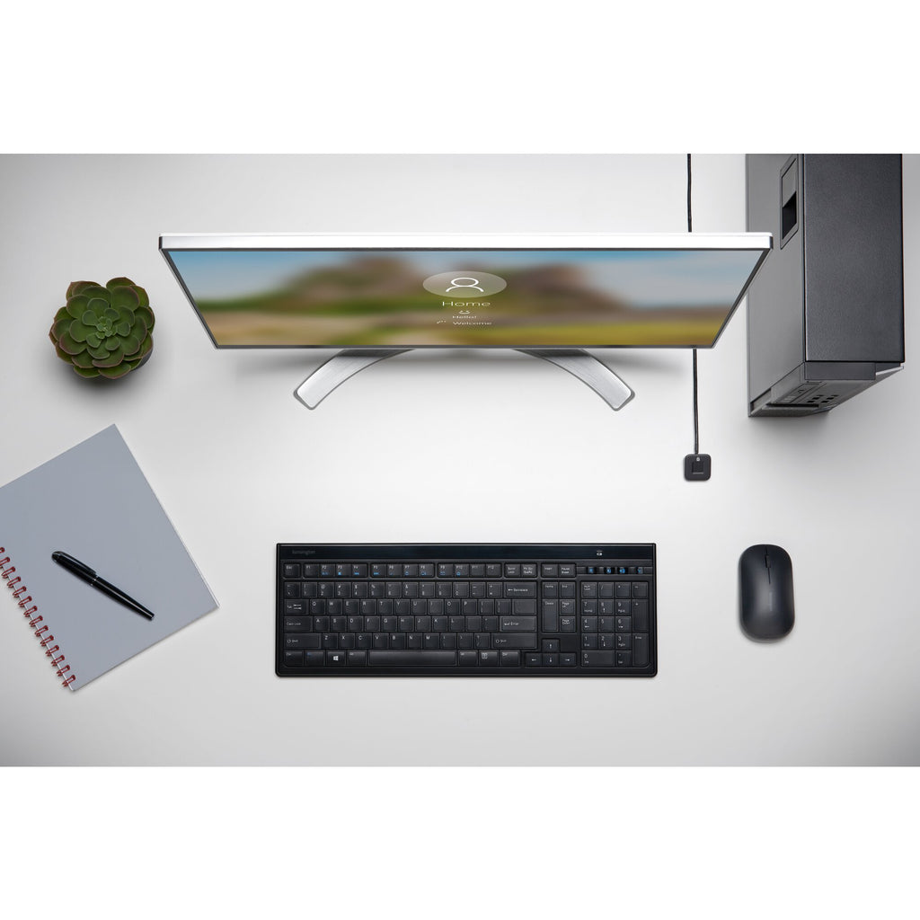 Kensington VeriMark Desktop 2.0 lector de huella digital USB Type-A / USB Type-C Negro (6)