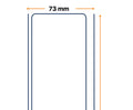 Labels, Zebra, Normal Paper, Z-Perform 1000T, Ancho: 73 mm, Alto: 176170 mm, Profundidad: 200 mm, Cantidad: 76 mm 3007195-T