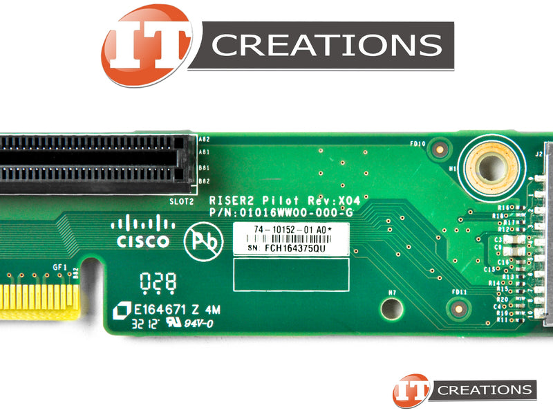 Cisco Tarjeta elevadora PCI 2 para UCS C220 74-10152-01-RFB – Reacondicionado (2)