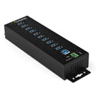 StarTech.com HB30A10AME hub de interfaz USB 3.2 Gen 1 (3.1 Gen 1) Type-B 5000 Mbit/s Negro (2)