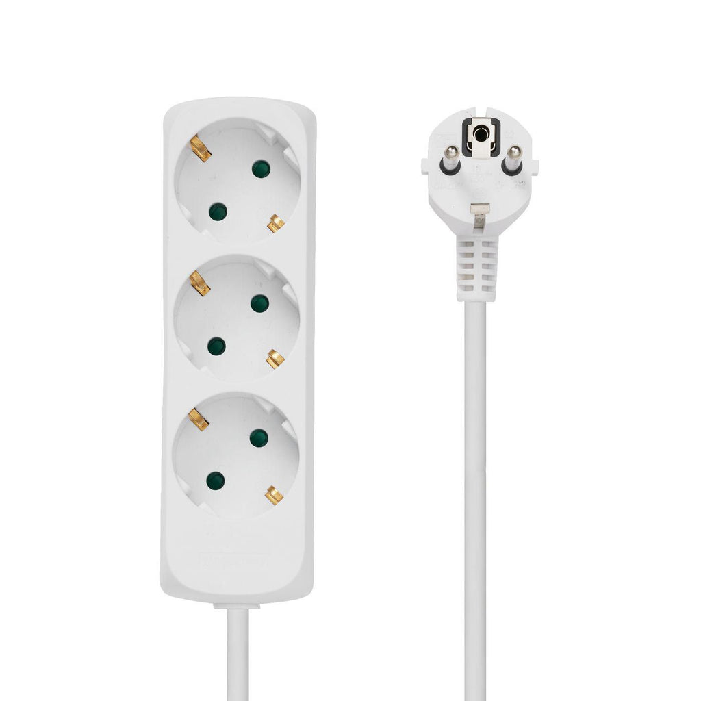 Microconnect GRU003W base múltiple 1,8 m 3 salidas AC Interior Blanco (3)