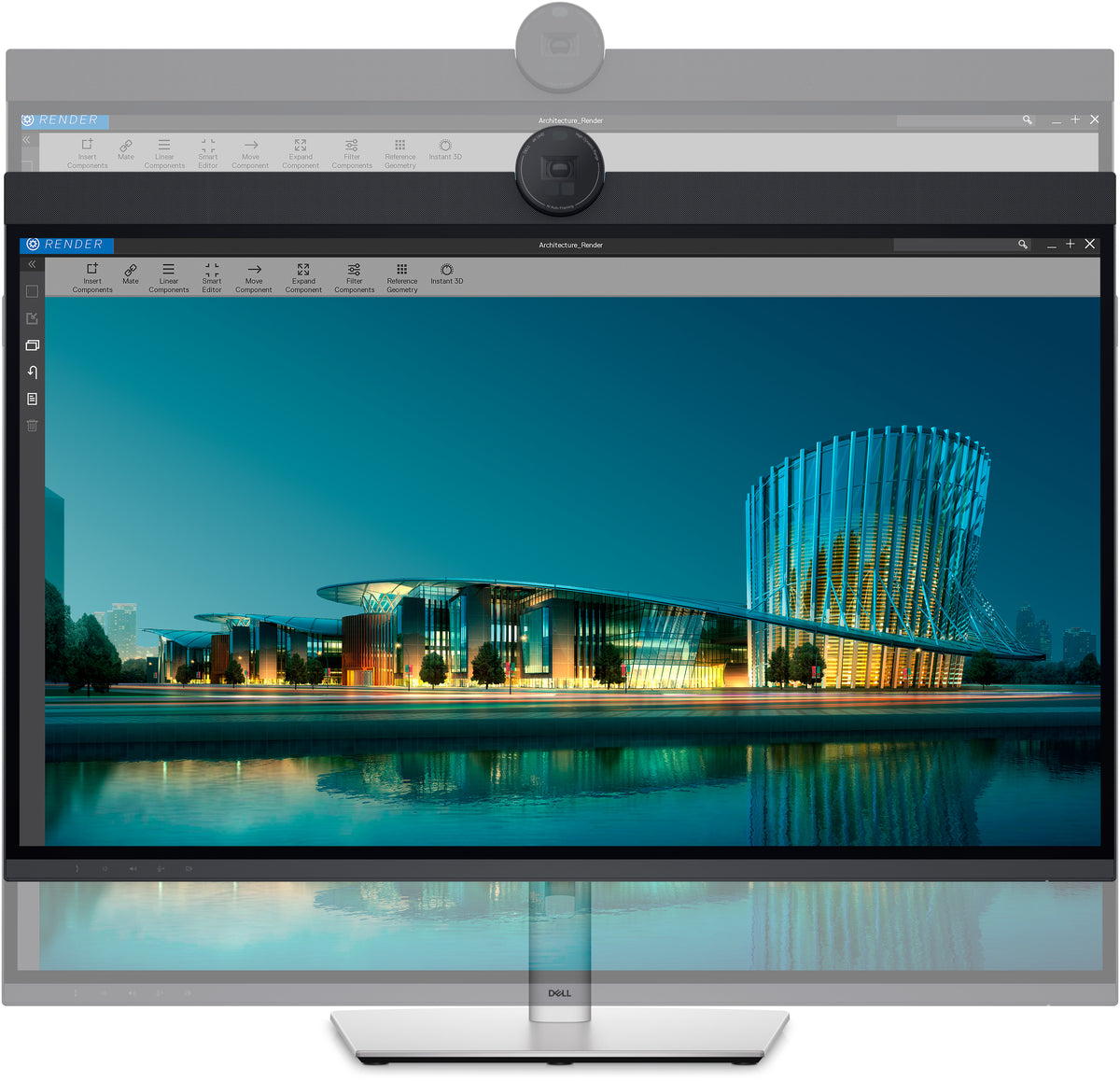 DELL UltraSharp U3224KBA pantalla para PC 80 cm (31.5") 6144 x 3456 Pixeles 6K Ultra HD LCD Negro, Plata (9)