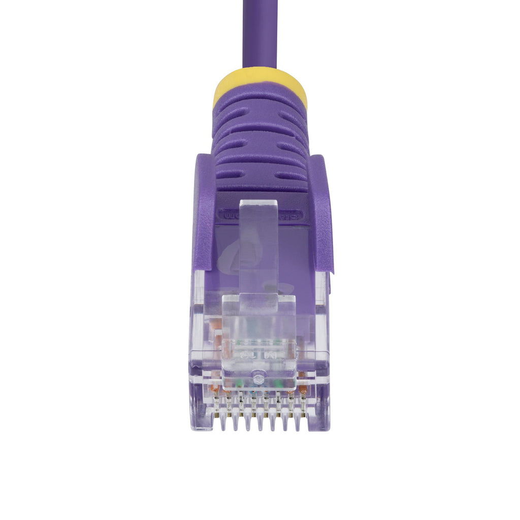 StarTech.com N6PAT100CMPLS cable de red Púrpura U/UTP (UTP) Alrededor (4)