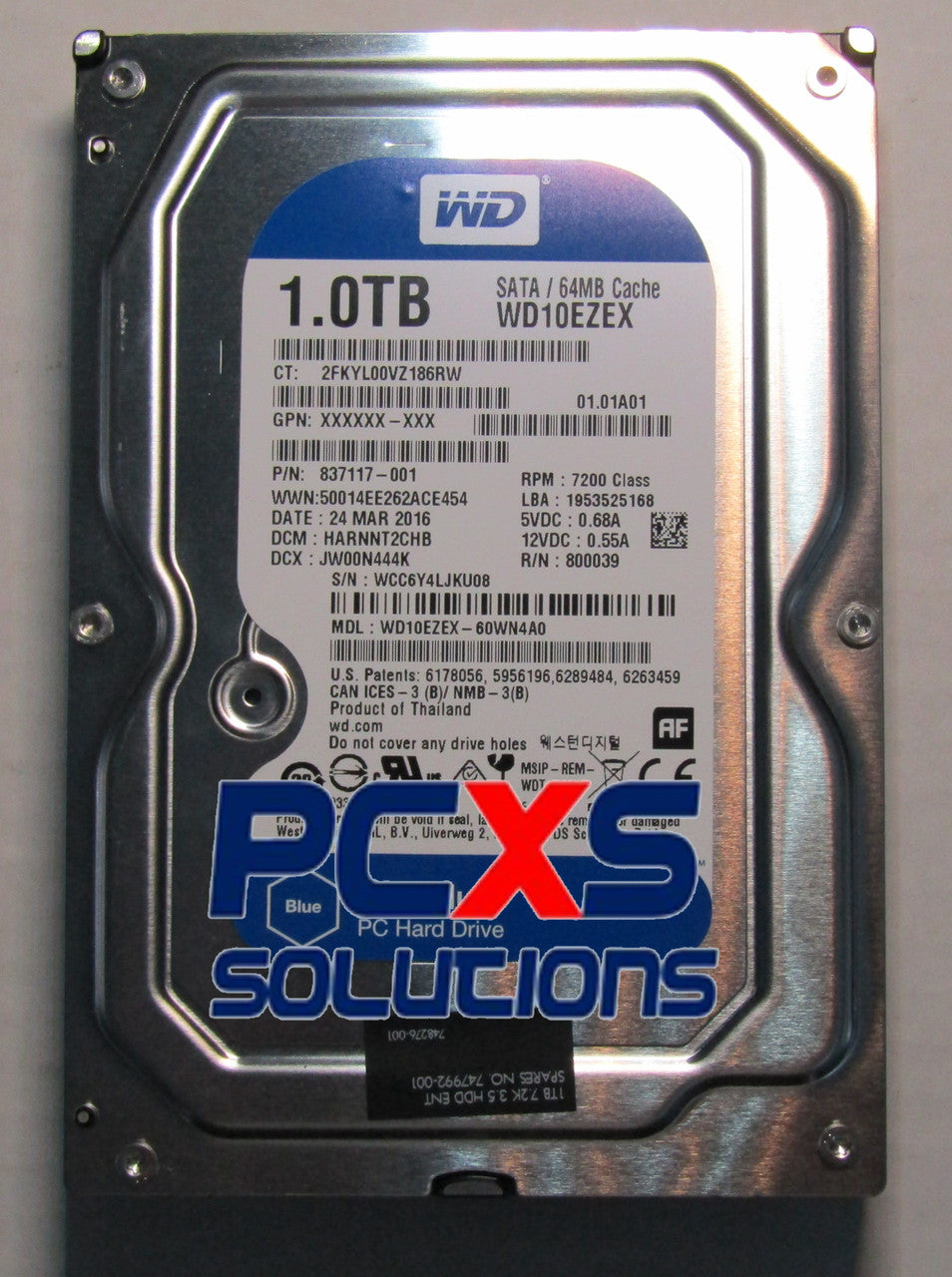 HP 1TB SATA 3Gb/s hard drive 747992-001-RFB – Reacondicionado (2)