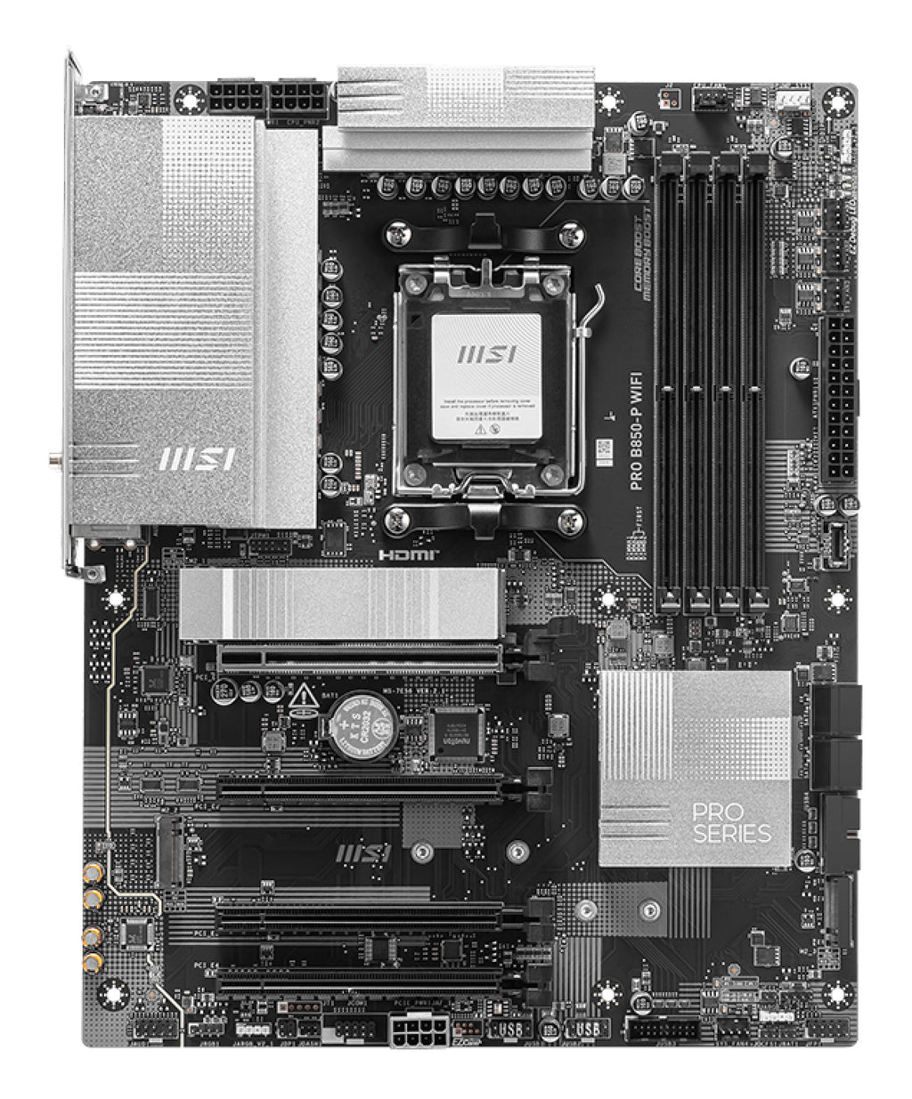 MSI PRO B850-P WIFI placa base AMD B850 Zócalo AM5 ATX (3)