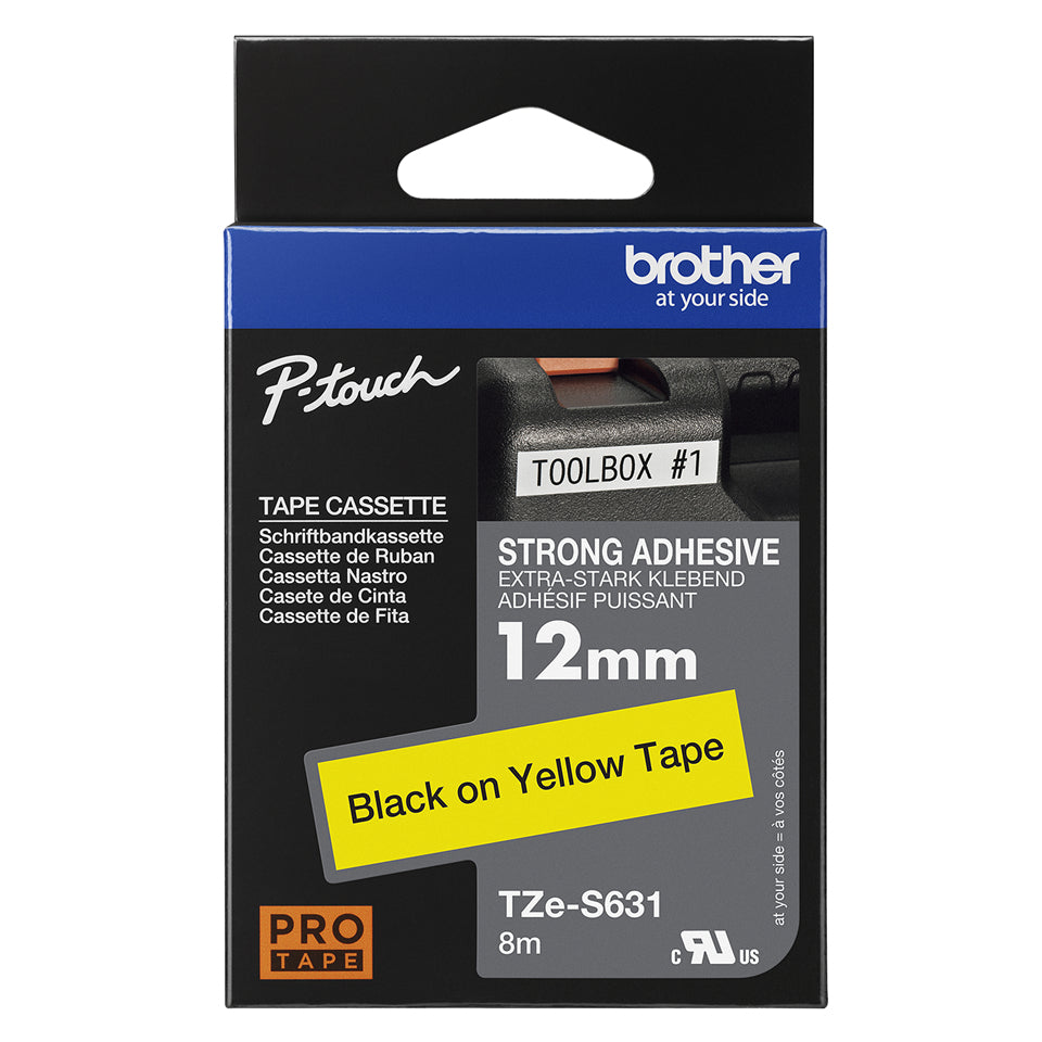 Brother TZE-S631 cinta para impresora de etiquetas TZ (4)