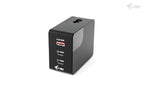 i-tec CHARGER-INTG100W cargador de dispositivo móvil Universal Negro Corriente