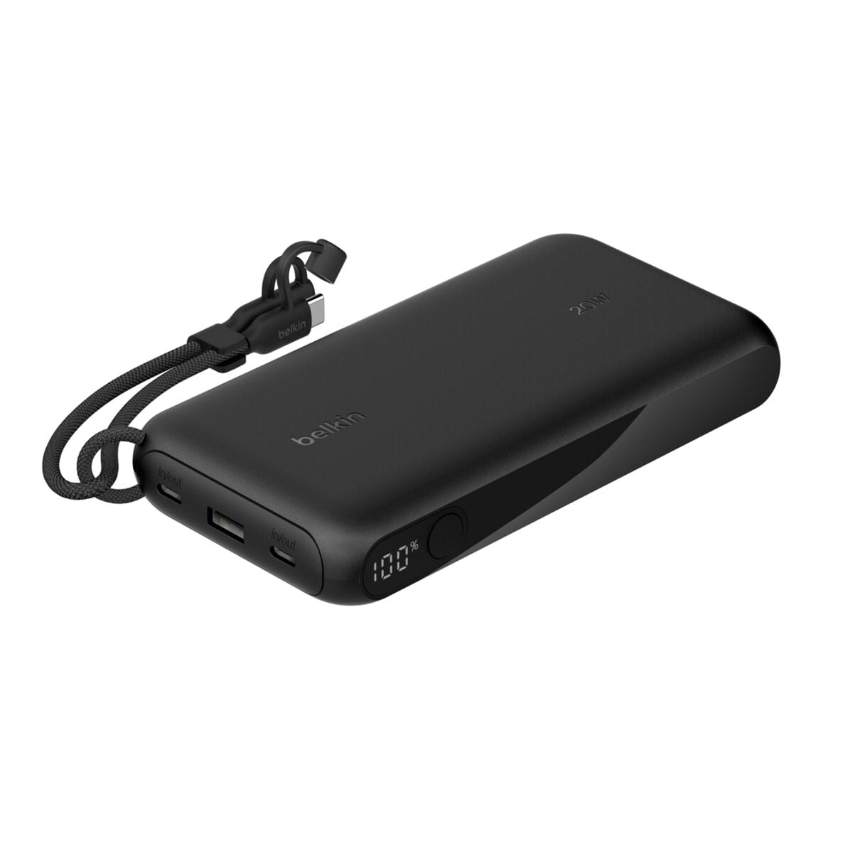 Belkin BPB028HQBK power bank 20000 mAh Black (Power Bank 20000 Mah Black - Warranty: 12M)