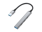 Equip 128960 hub de interfaz USB 3.2 Gen 1 (3.1 Gen 1) Type-A 5000 Mbit/s Negro, Gris (2)