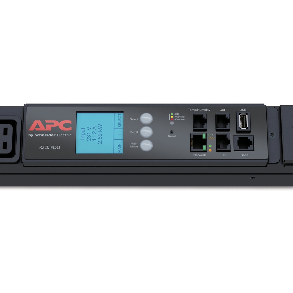 APC RACK PDU 2G/ METERED/ ZEROU 22.0KW32A 230V 30C13 unidad de distribución de energía (PDU) 42 salidas AC 0U Negro (2)