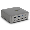 StarTech.com 215UE-TB5USB4DOCK base para portátil y replicador de puertos Alámbrico Gris