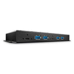 Lindy 43275 hub de interfaz USB 3.2 Gen 2 (3.1 Gen 2) Type-A 10000 Mbit/s Negro (2)