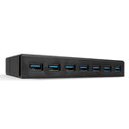 Lindy 43228 hub de interfaz USB 3.2 Gen 1 (3.1 Gen 1) Type-A 5000 Mbit/s Negro (2)