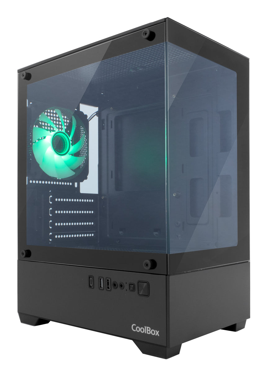 CoolBox GM200 Vision Lite Micro Torre Negro