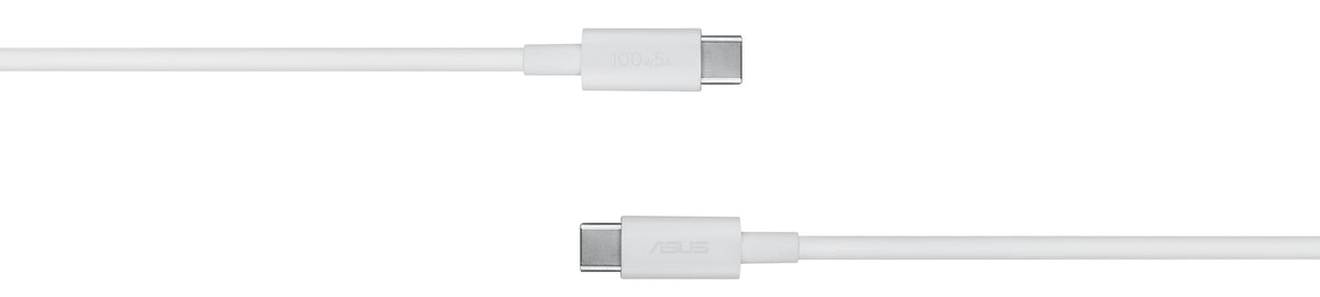 ASUS 100W USB-C Cable cable USB 1,5 m USB C 0,48 Gbit/s Blanco (4)